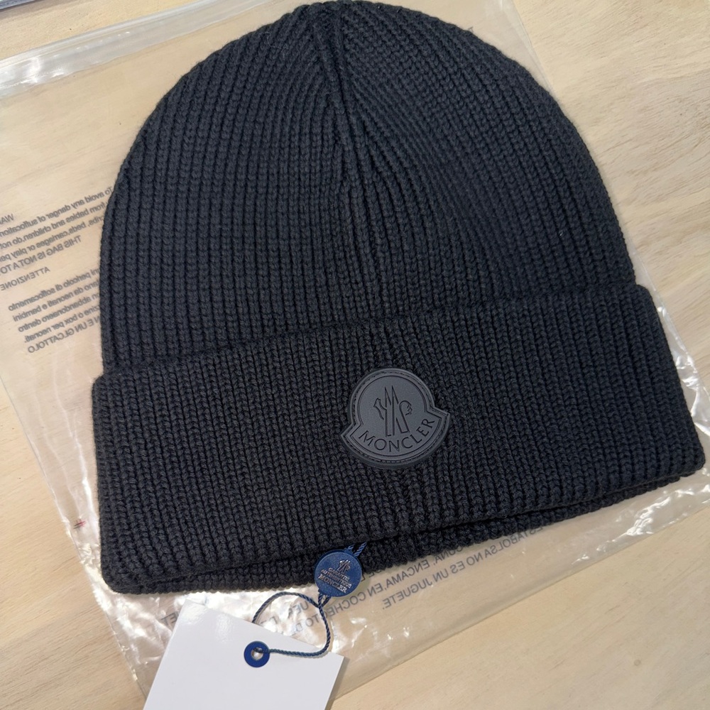 Moncler Dark Knit Beanie